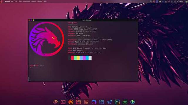 Garuda Linux “Raptor” 230305
