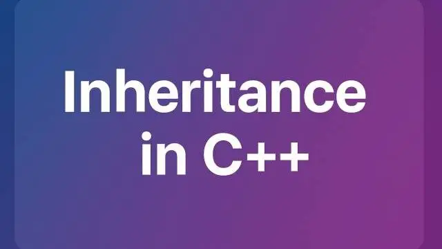 Implementation of Inheritance in C++ – Syntax & Example Code
