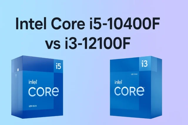 Intel Core i5-10400F vs i3-12100F
