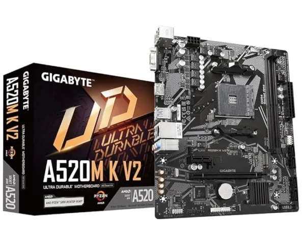GIGABYTE ATX A520M K V2 Motherboard