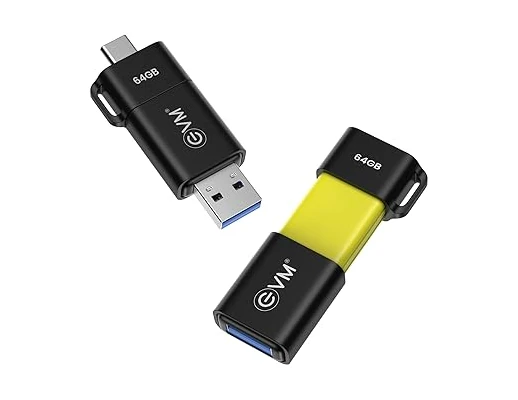 EVM 64GB Dual USB and Type C USB 3.2 Pen drive