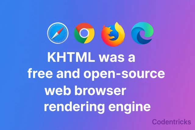 KHTML The Little Browser Engine